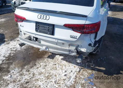 2017 Audi A4 2.0T Premium из США, поврежденный, VIN WAUANAF42HN016136